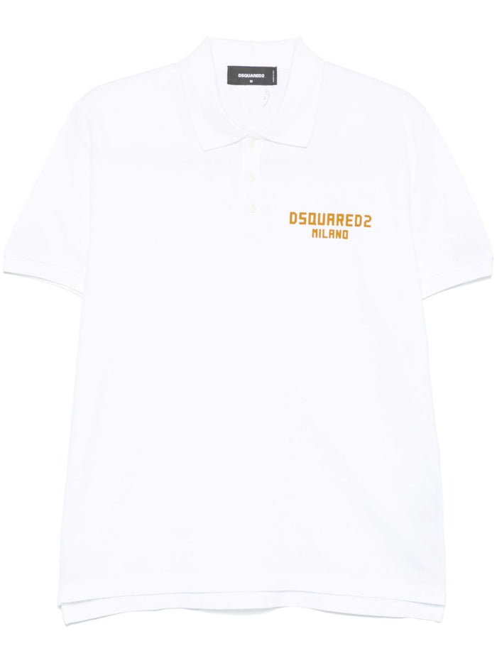 Dsquared2 Polo White Man 1