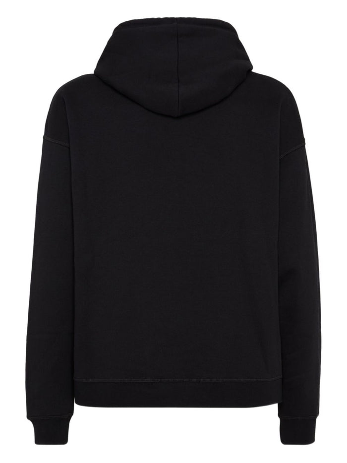 Dsquared2 Felpa Nero Uomo Logo Signature 2