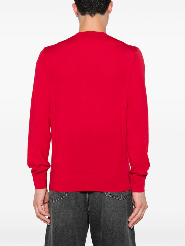 Dsquared2 Red Men's Shirt Embroidery Logo 3