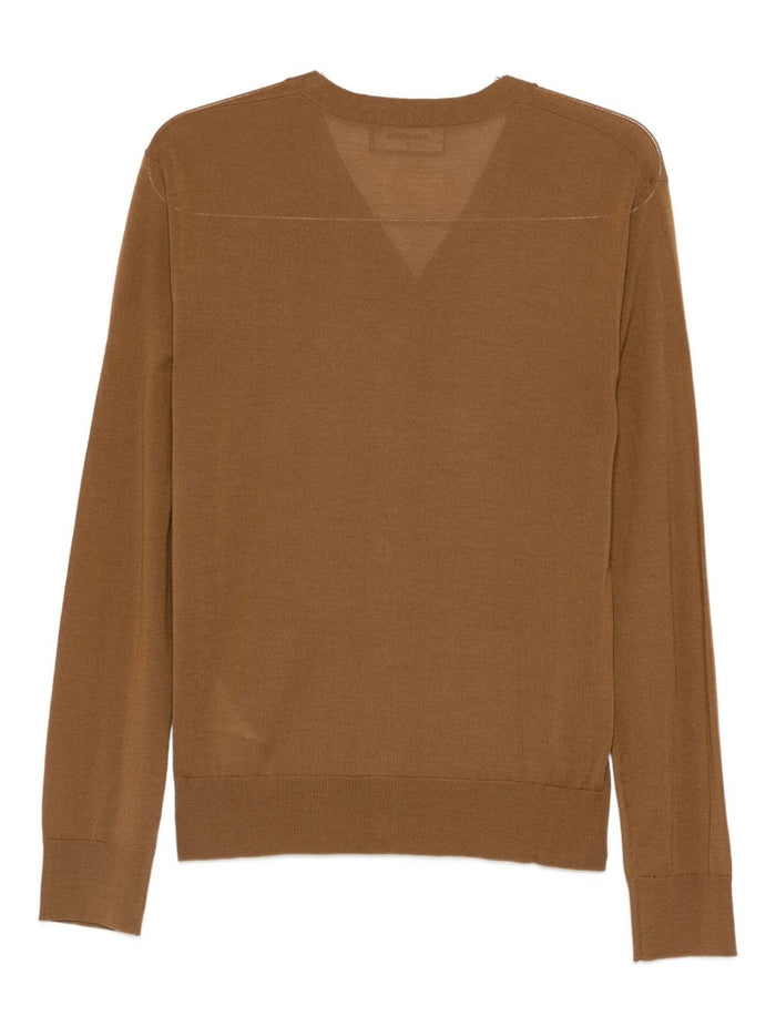 Dsquared2 Cardigan Marrone Uomo con Bottoni 2