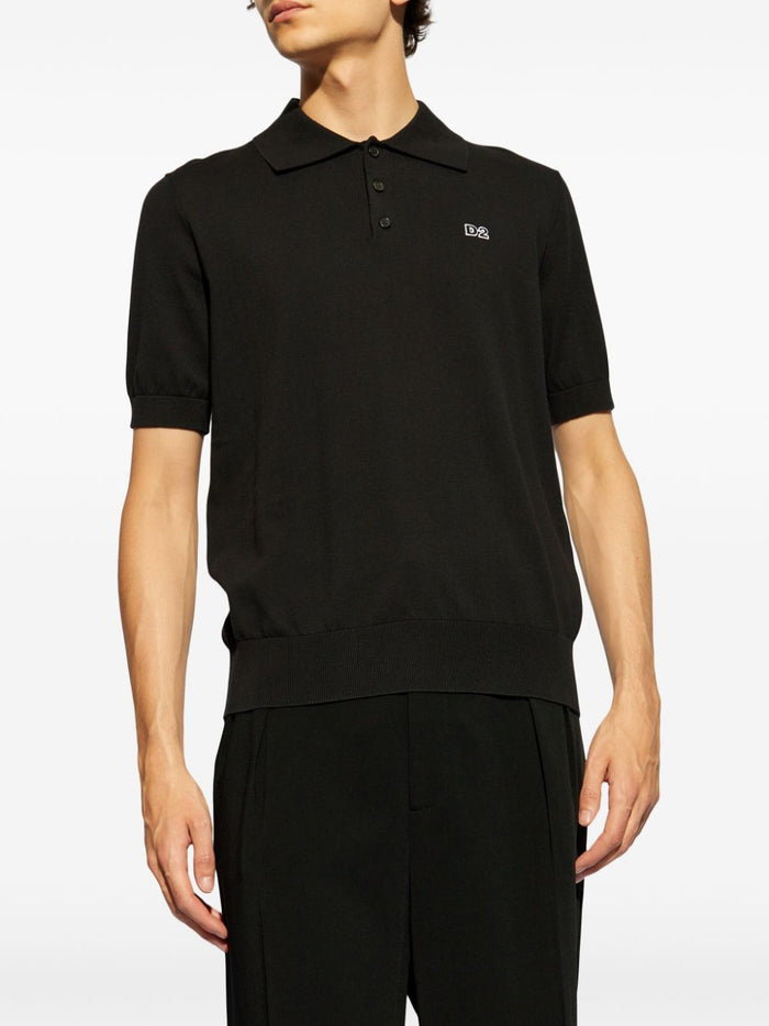 Dsquared2 Polo Nero Uomo 3