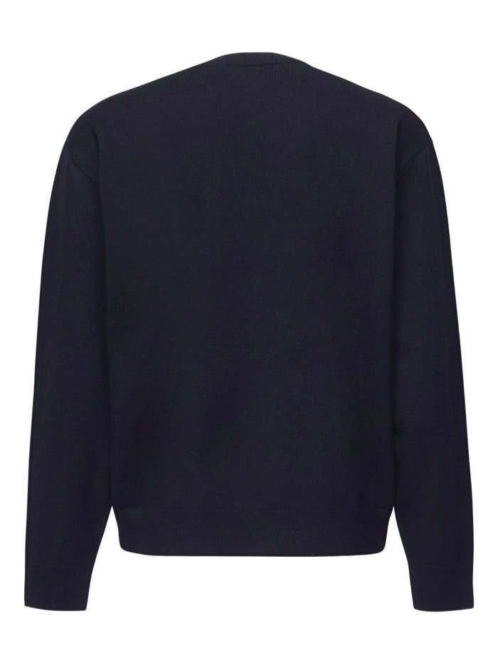 Dsquared2 Maglia Blu Uomo Patch Logo 2