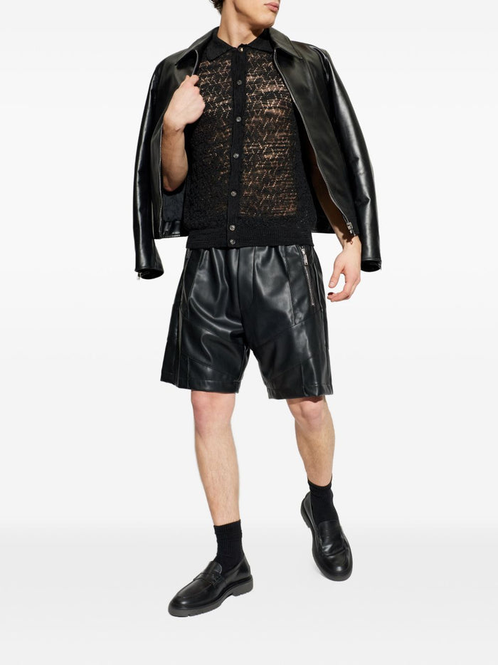 Dsquared2 Camicia Nero Uomo Traforata 2