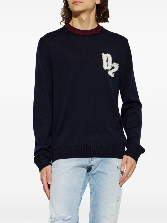 Dsquared2 Maglia Blu Uomo 5
