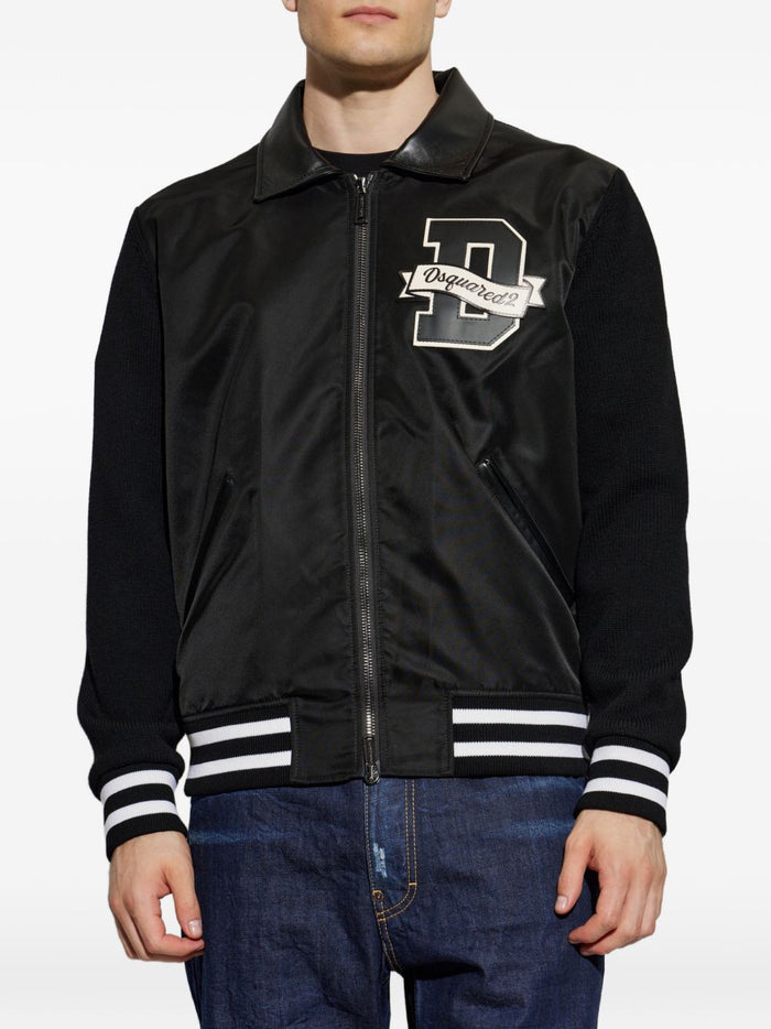 Dsquared2 Cardigan Nero Uomo 3