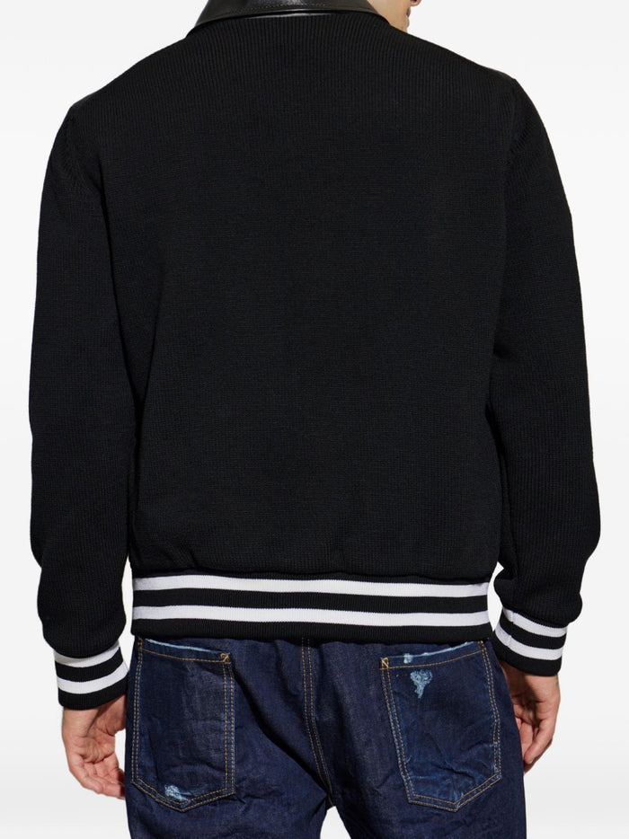 Dsquared2 Cardigan Nero Uomo 4