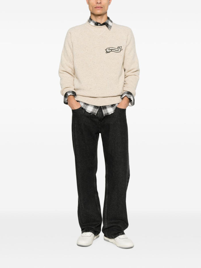 Dsquared2 Maglia Marrone Uomo 3