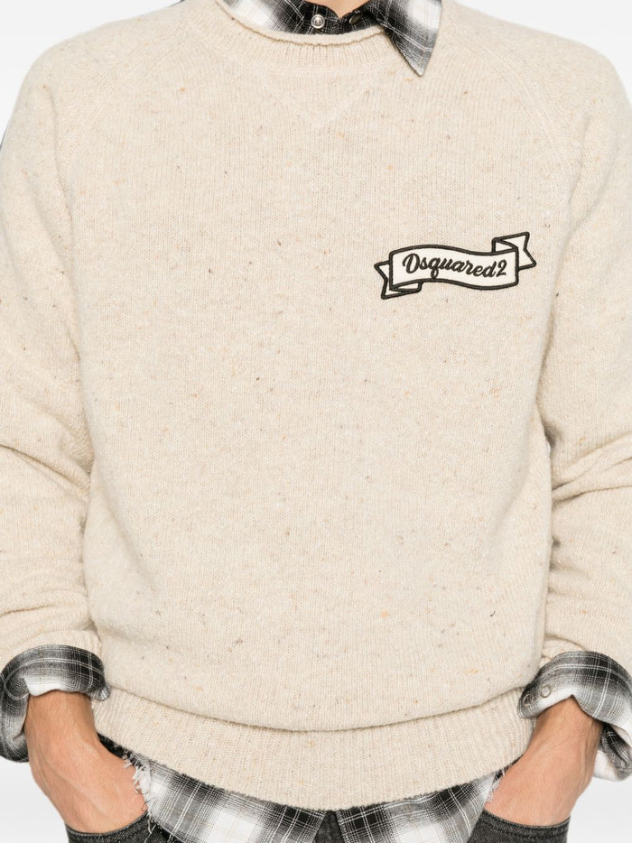 Dsquared2 Maglia Marrone Uomo 4