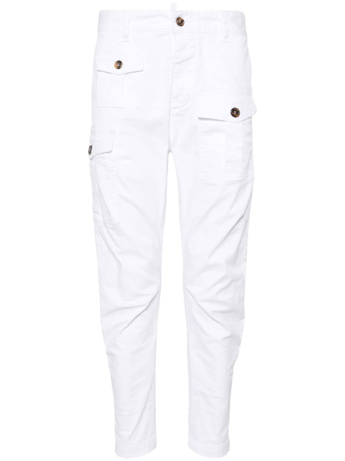 Dsquared2 Pantalone Bianco Uomo 1