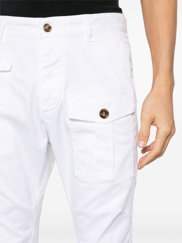 Dsquared2 Pantalone Bianco Uomo 2