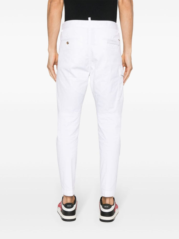 Dsquared2 Pantalone Bianco Uomo 4