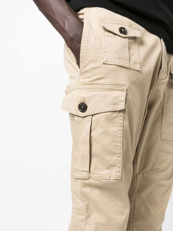 Dsquared2 Pantalone Beige Uomo Cargo 6