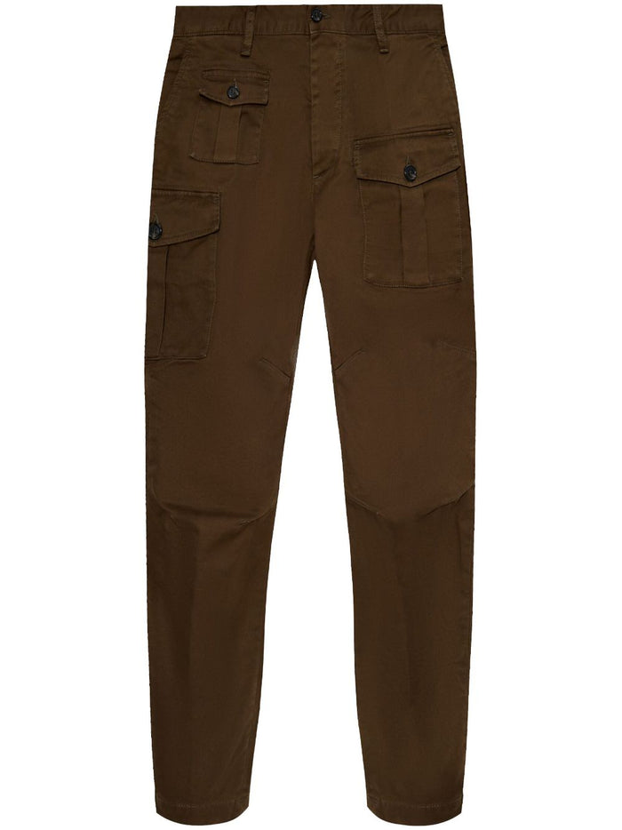 Dsquared2 Pantaloni Verde Uomo Sexy Cargo 5