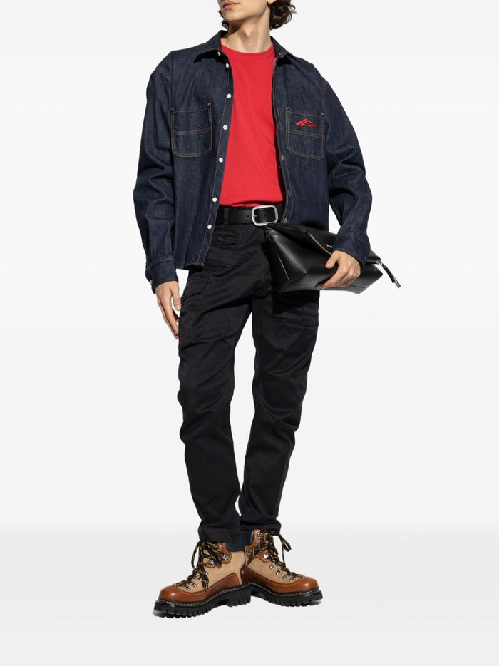 Dsquared2 Pantaloni Nero Uomo Cargo 2