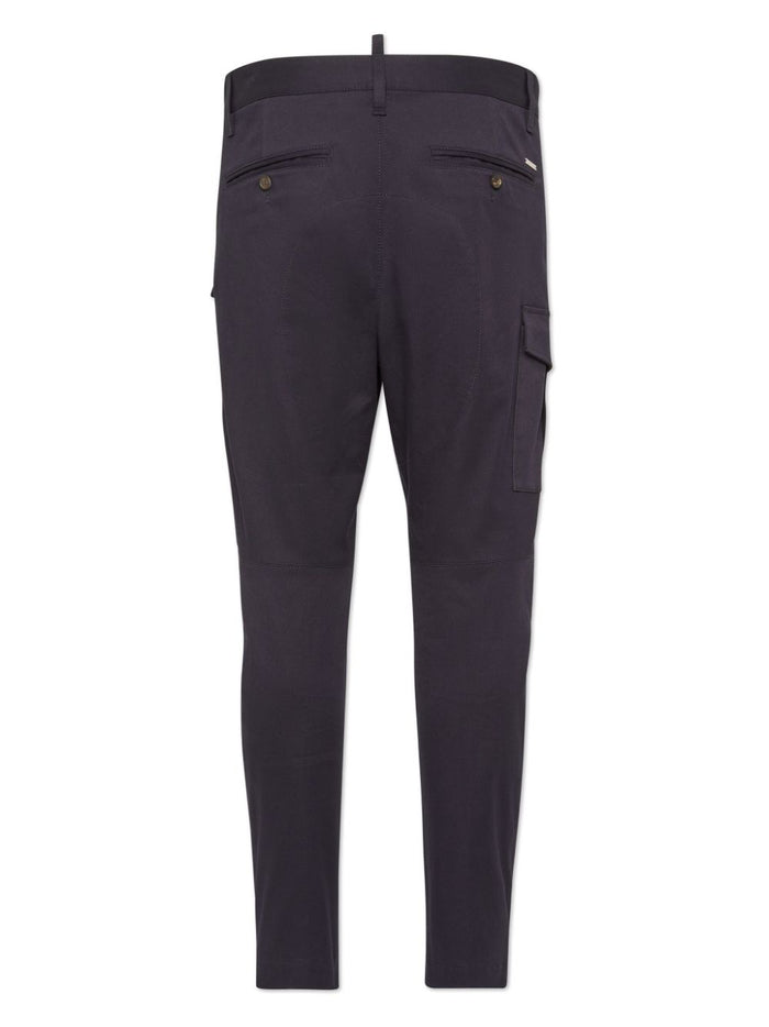 Dsquared2 Pantalone Blu Uomo Cargo Skinny 2