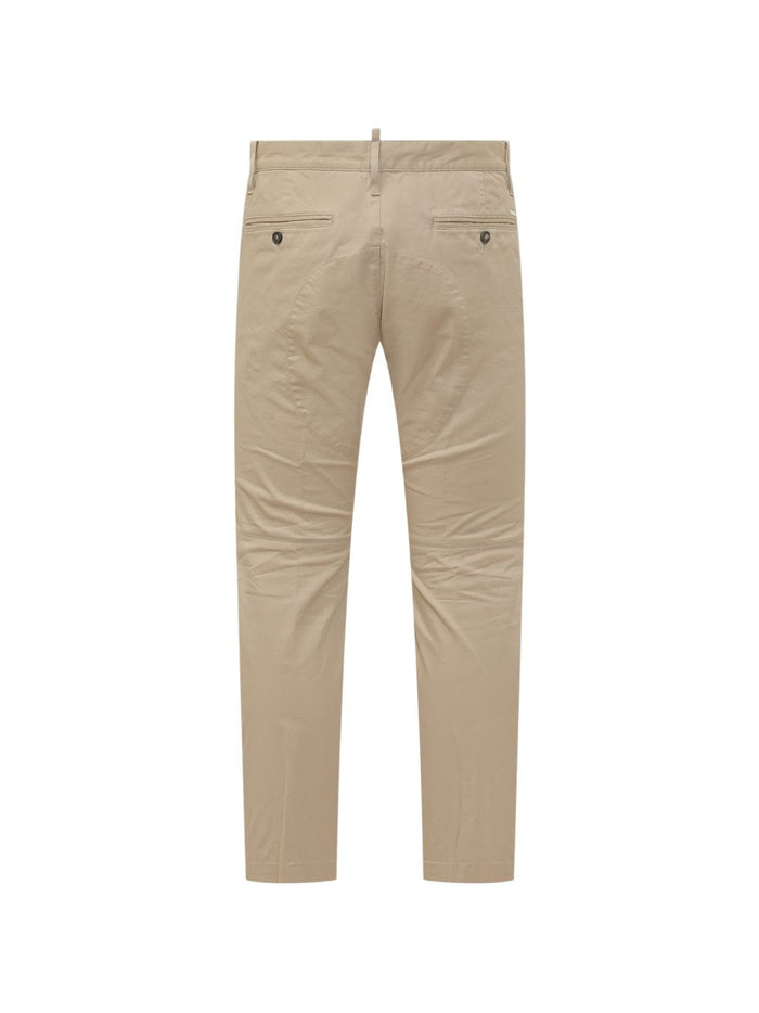 Dsquared2 Pantalone Beige Uomo Chino 3