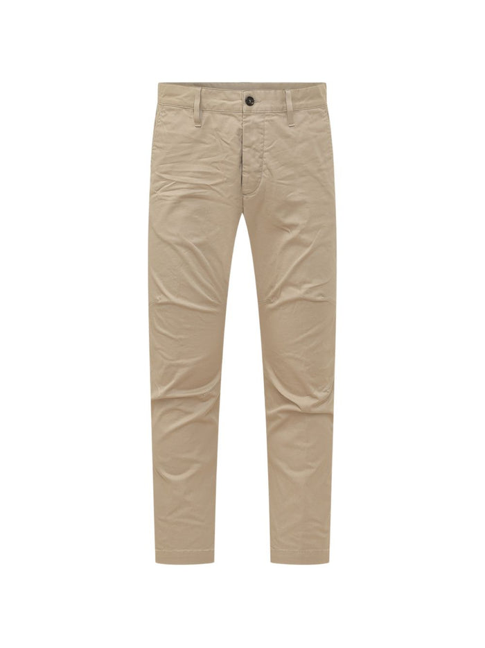 Dsquared2 Pantalone Beige Uomo Chino 1