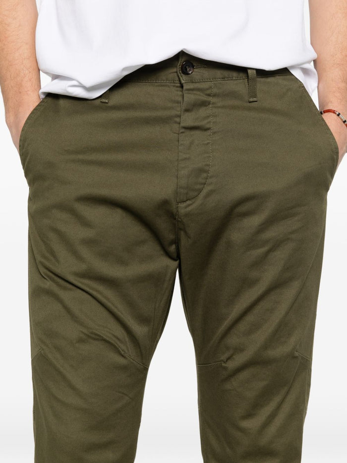 Dsquared2 Pantalone Verde Uomo Chino 4
