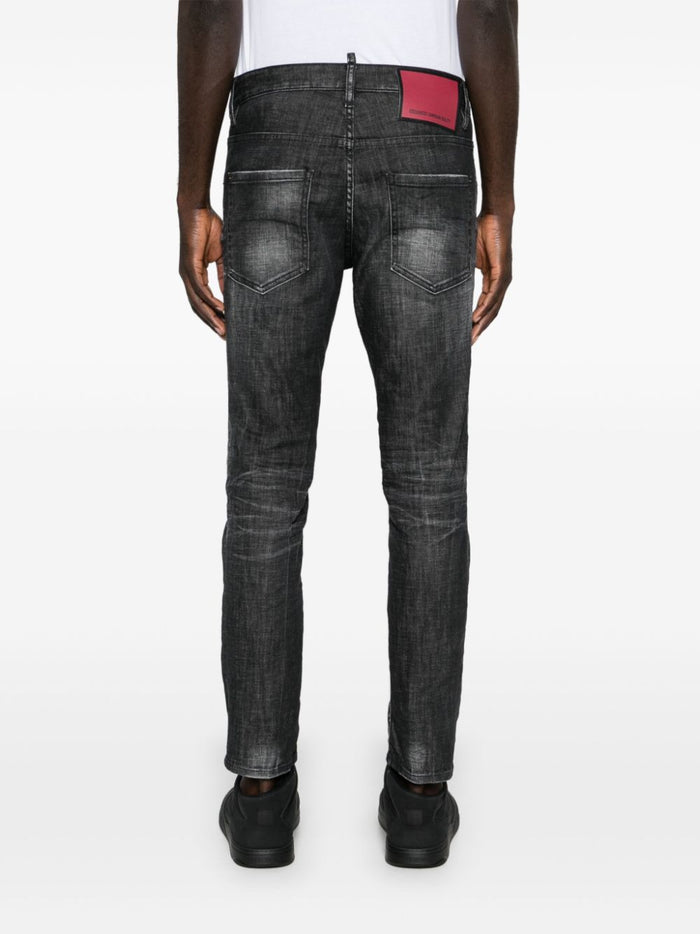 Dsquared2 Skater Uomo Jeans Nero 3
