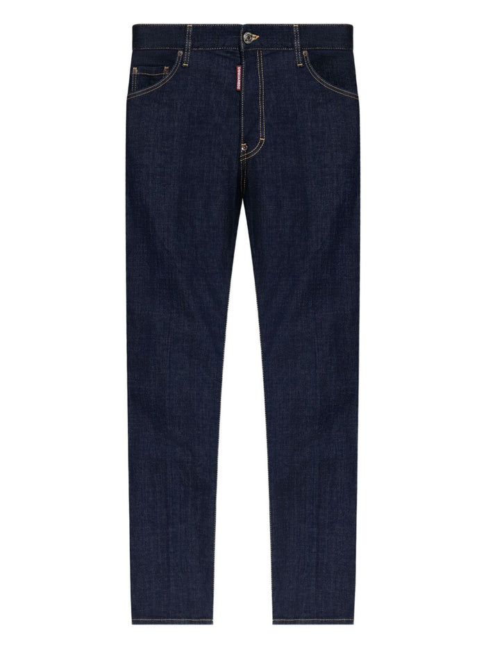 Dsquared2 Jeans Blu Uomo Classico 5