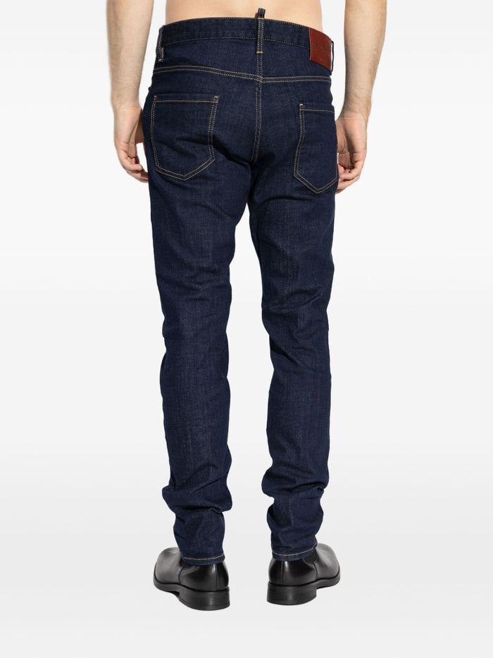 Dsquared2 Jeans Blu Uomo Classico 3