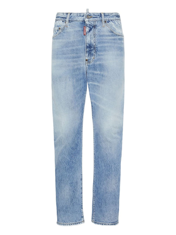 Dsquared2 Jeans Blu Uomo Stonewashed 1