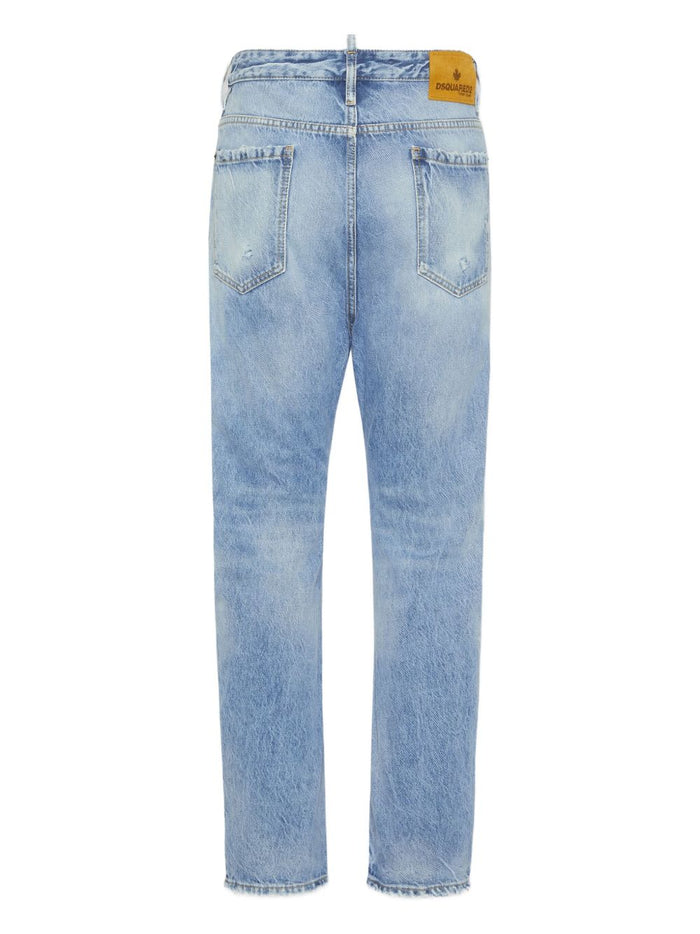 Dsquared2 Jeans Blu Uomo Stonewashed 2