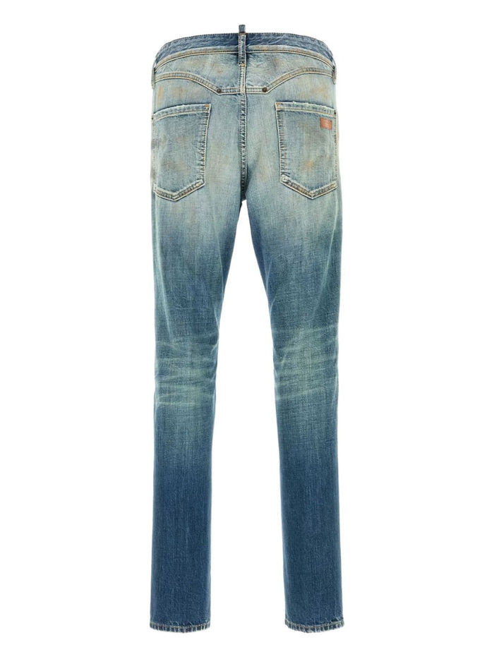 Dsquared2 Jeans Blu Uomo Stonewashed 2