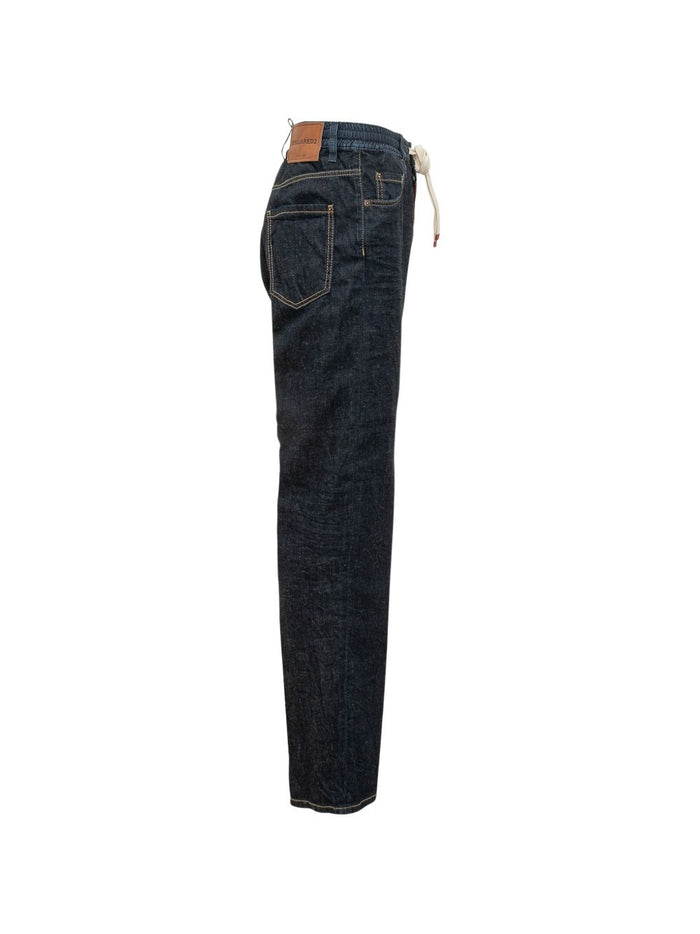 Dsquared2 Jeans Blu Uomo Coulisse 3