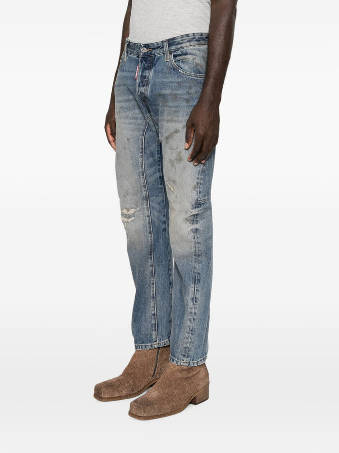 Dsquared2 Pantalone Blu Uomo 3