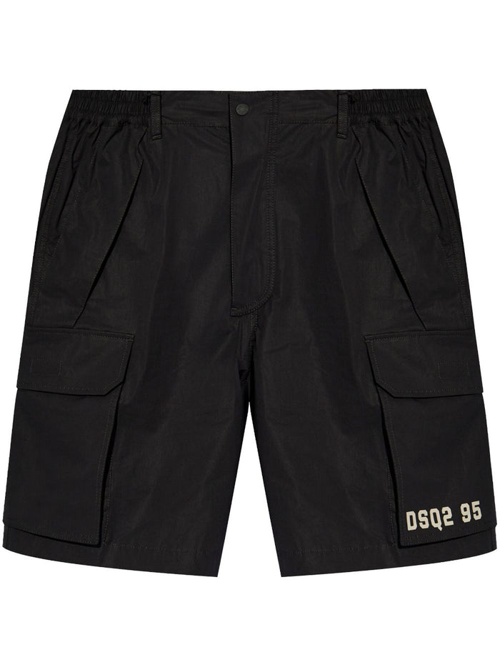 Dsquared2 Bermuda Nero Uomo 1