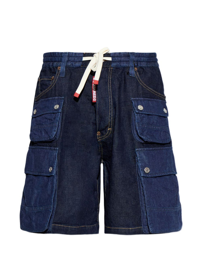 Dsquared2 Short Blu Uomo Denim 5
