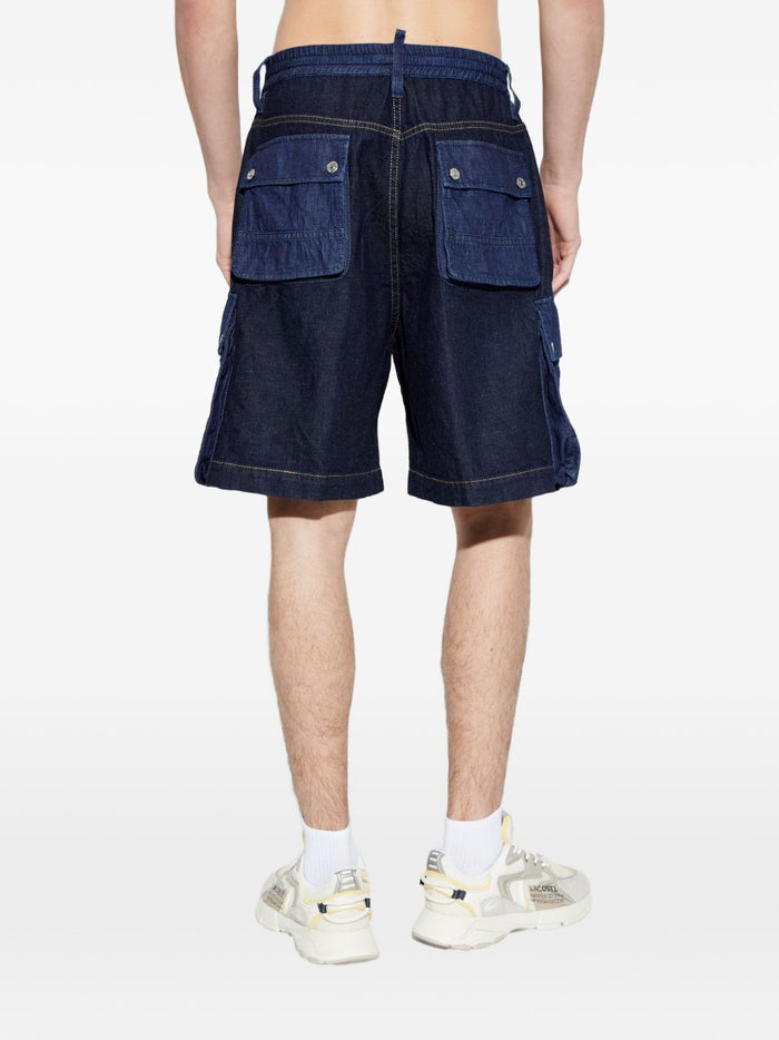 Dsquared2 Short Blu Uomo Denim 3