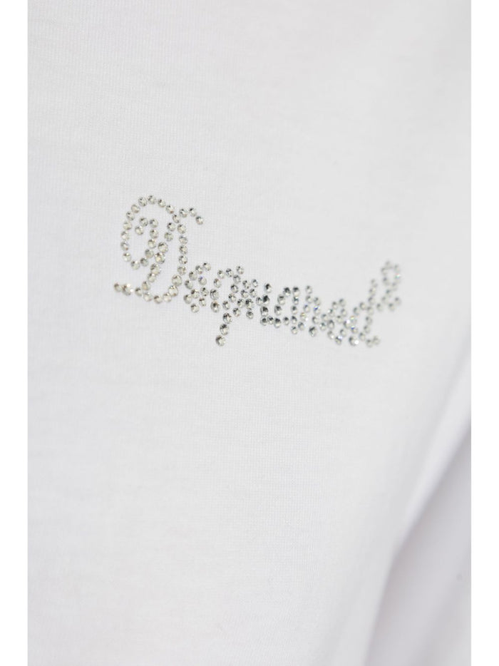 Dsquared2 T-shirt Bianco Donna 4