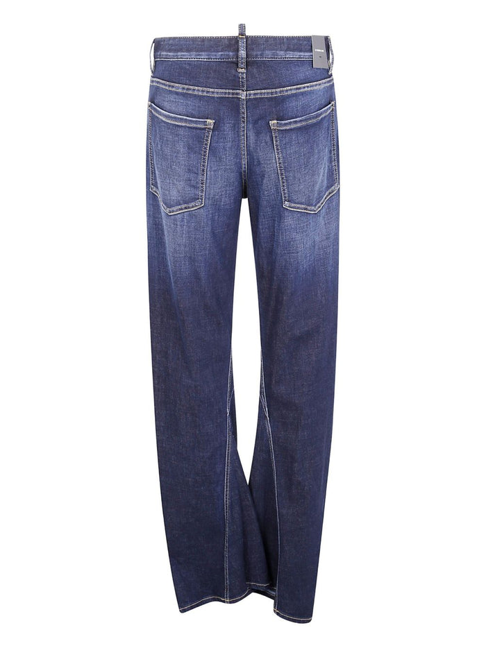 Dsquared2 Damen Blue Jeans mit Flecken 2