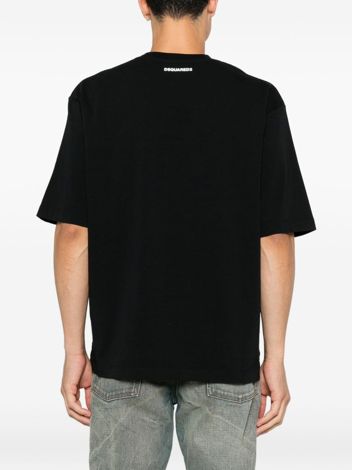 Dsquared2 T-shirt Nero Uomo 2