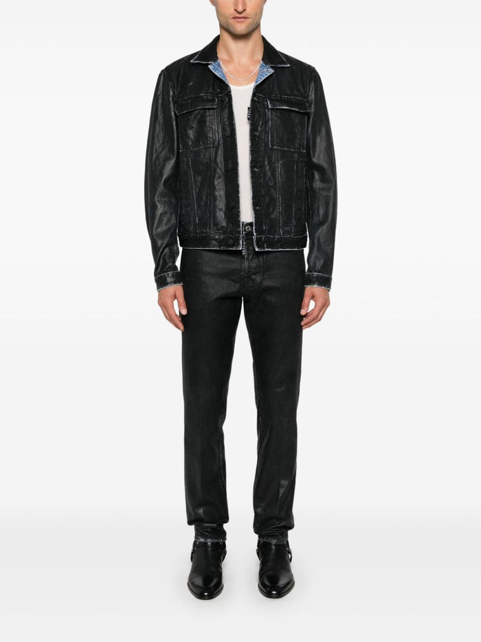 Dsquared2 Jeans Nero Uomo Etichetta Icon 1