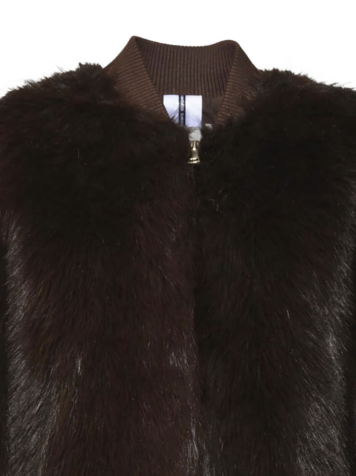 Sword 6644 Giubbotto Marrone Donna Ecopelliccia 2