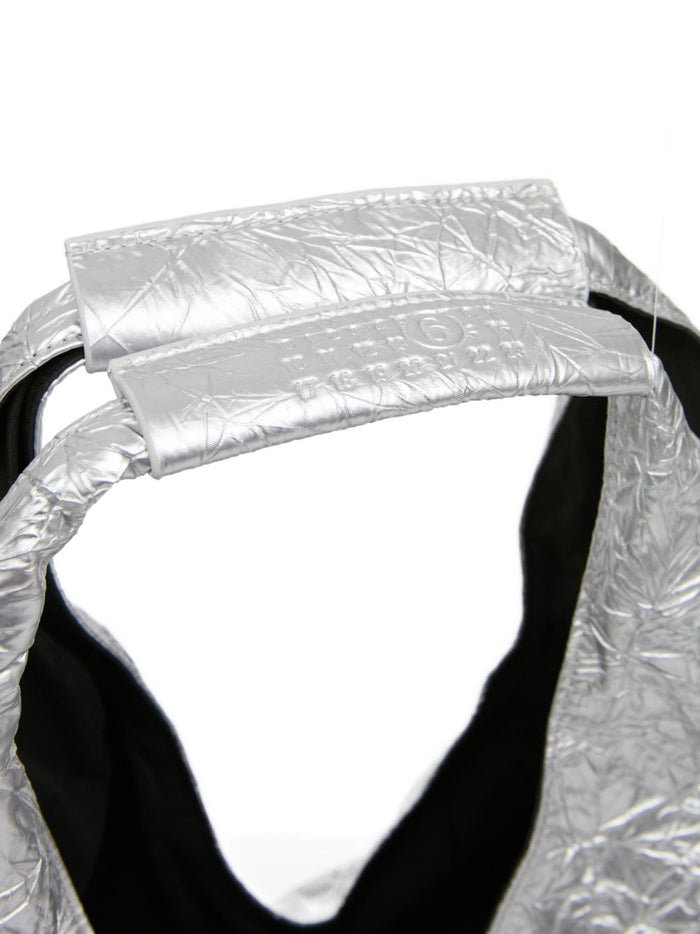 Mm6 Borsa Argento Donna Japanese Convertibile in Portafoglio 3