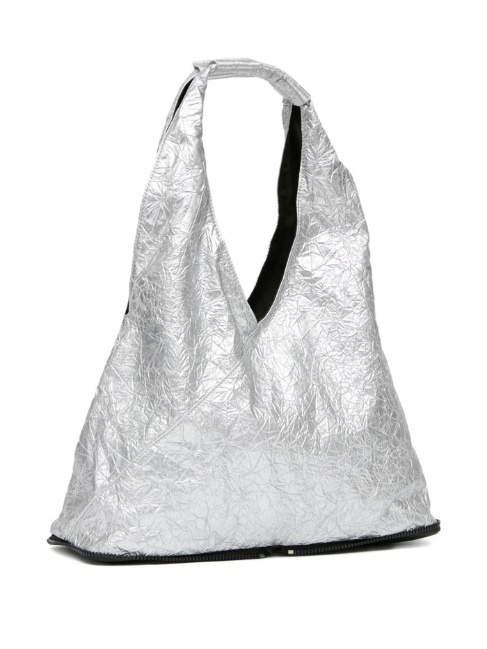 Mm6 Borsa Argento Donna Japanese Convertibile in Portafoglio 1