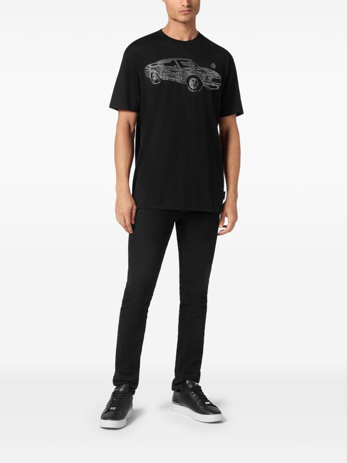 Philipp Plein T-shirt Nero Uomo 4