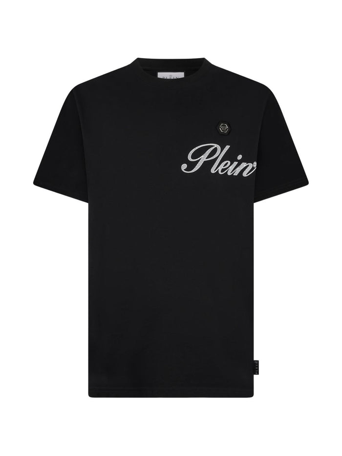 Philipp Plein T-shirt Nero Uomo Logo 4