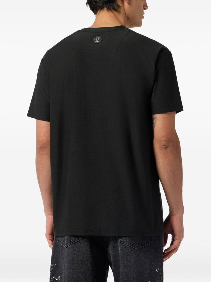 Philipp Plein T-shirt Nero Uomo Hexagon 2