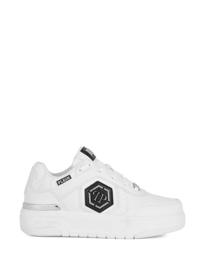 Philipp Plein Scarpa Bianco Uomo SK8R 1