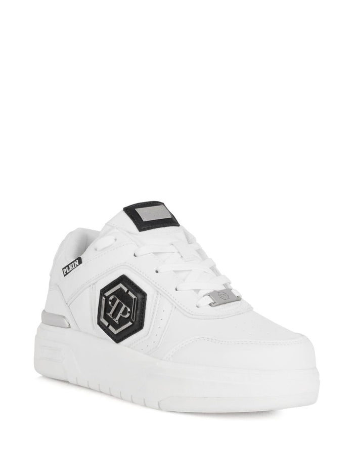 Philipp Plein Scarpa Bianco Uomo SK8R 2
