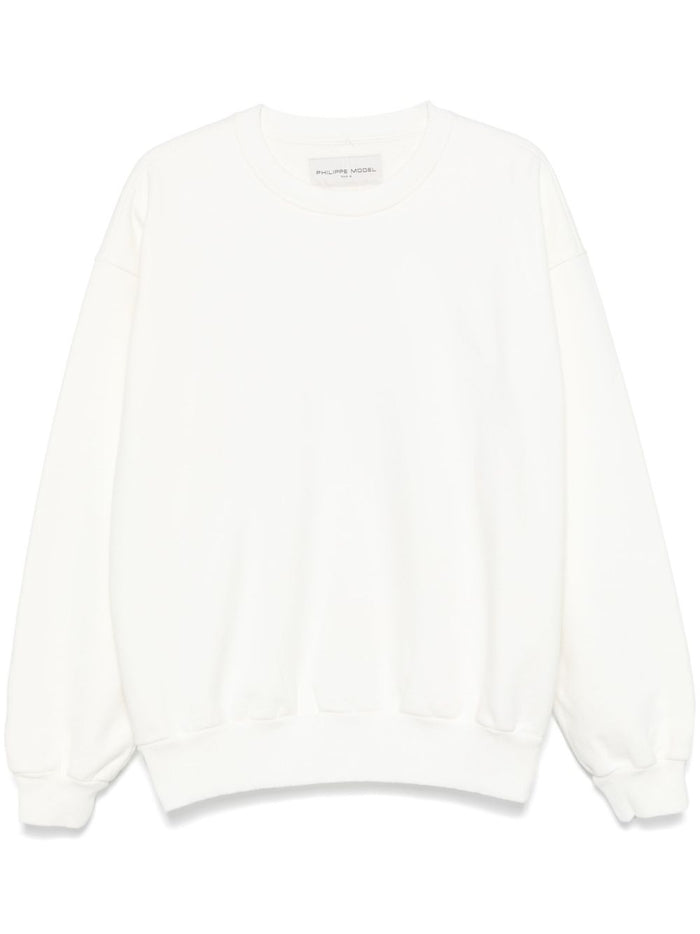 Philippe Model Men's White Sweatshirt 1