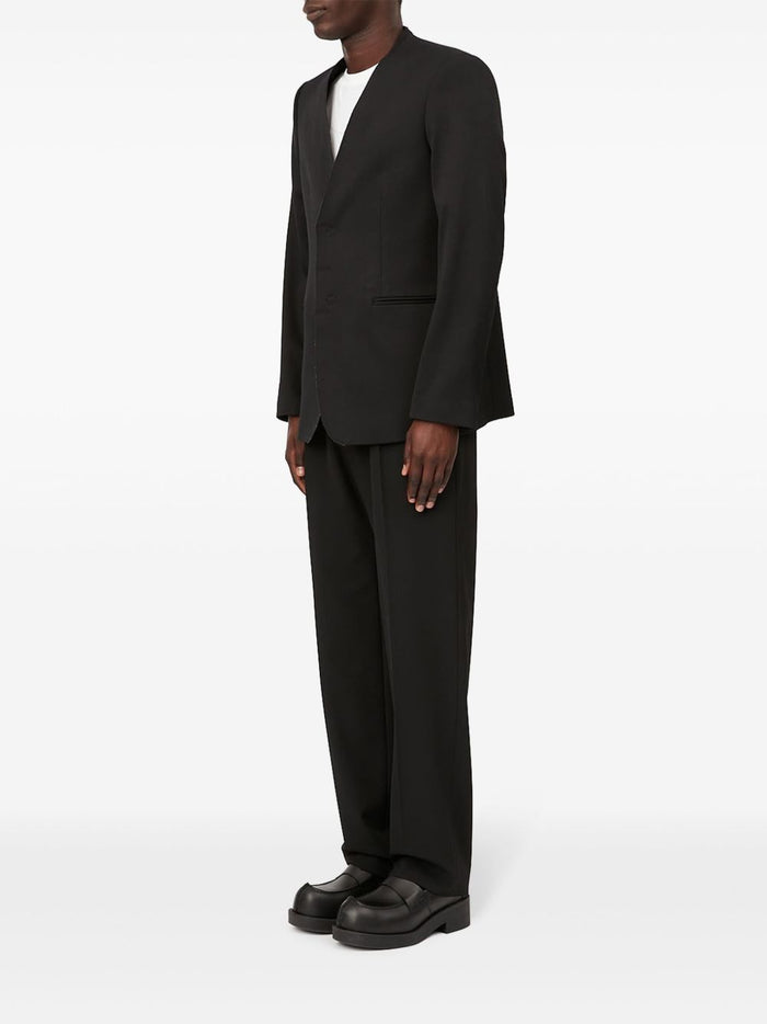 Mm6 Uomo Giacca Nero Monopetto 3