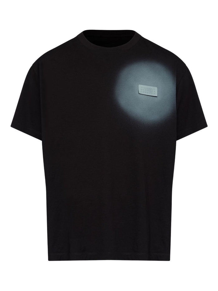 Mm6 Maison Margiela Men's Logo Label T-shirt Black 5