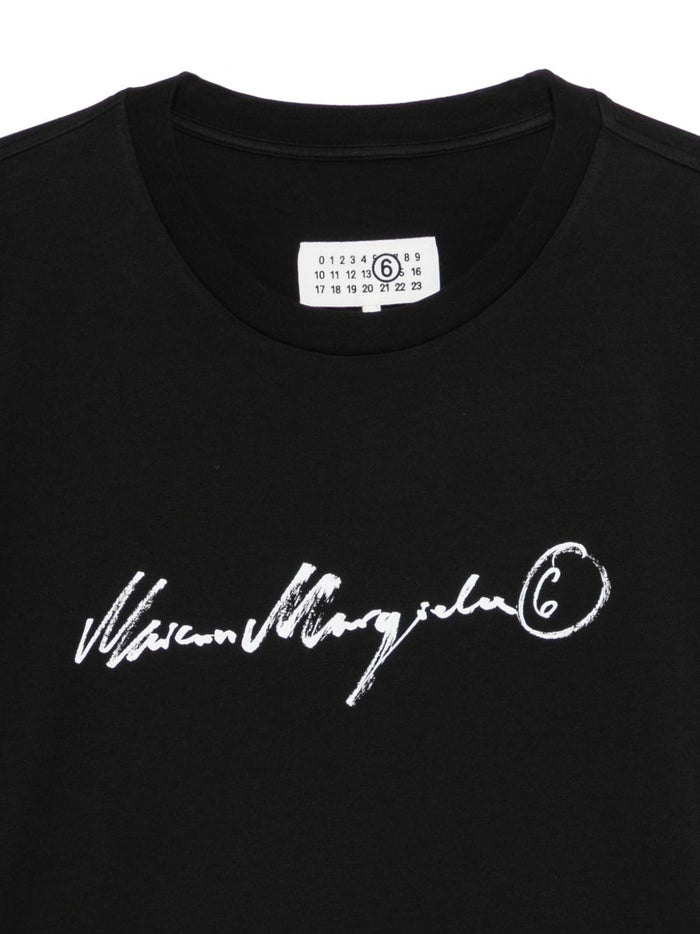 Mm6 Maison Margiela T-shirt Nero Uomo 3