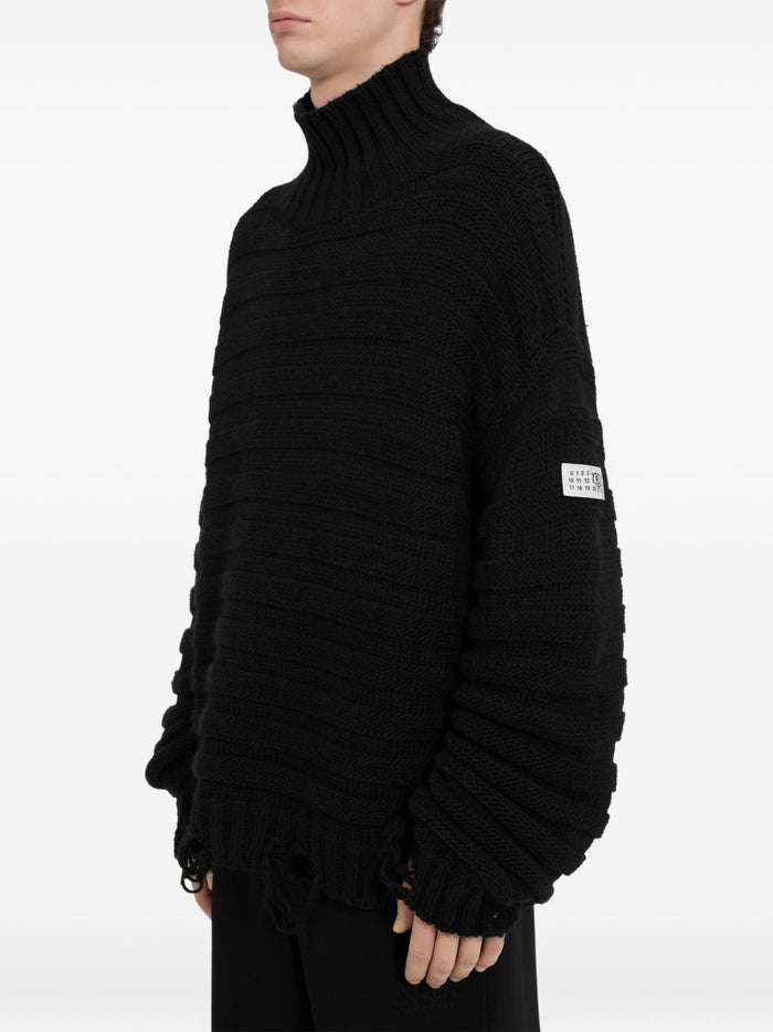 Mm6 Maison Margiela Maglia Nero Uomo 1